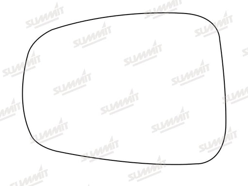 Summit Stick-On Aspheric Mirror Glass fits Citroen C8, Fiat Ulysee, Lancia Phedra Peug 807 LHS - Summit Shop