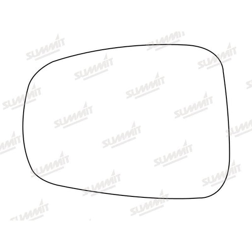 Summit Stick-On Aspheric Mirror Glass fits Citroen C8, Fiat Ulysee, Lancia Phedra Peug 807 LHS - Summit Shop