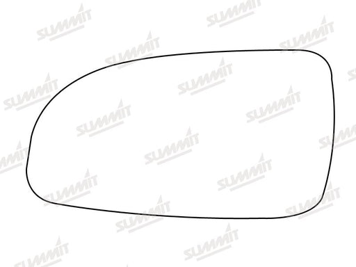 Summit Heated Base Plate With Standard Mirror Glass fits Vauxhall Astra 04 LHS - Summit Shop