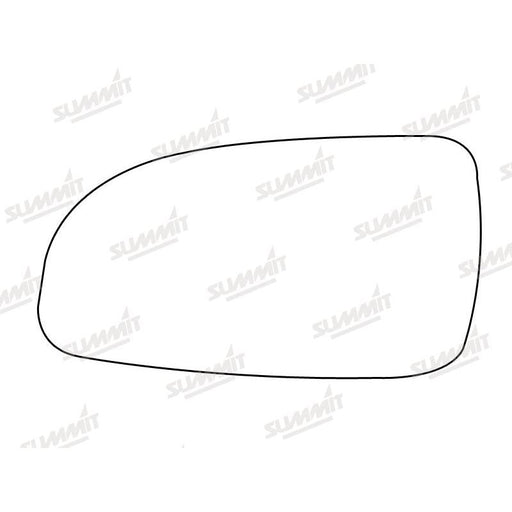 Summit Heated Base Plate With Standard Mirror Glass fits Vauxhall Astra 04 LHS - Summit Shop