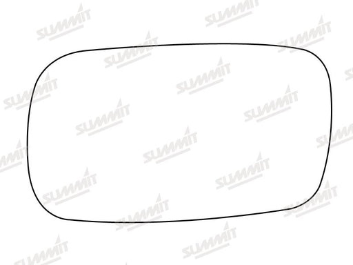 Summit Stick-On Standard Mirror Glass fits Saab 900 93 on LHS - Summit Shop