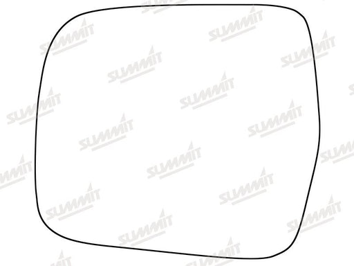 Summit Stick-On Aspheric Mirror Glass fits Toyota Previa LHS - Summit Shop