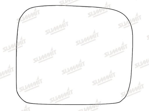 Summit Stick-On Standard Mirror Glass fits Isuzu Trooper 92 to 05 RHS - Summit Shop