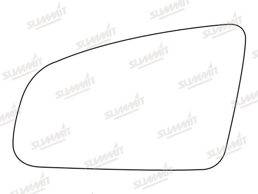 Summit Heated Base Plate With Standard Mirror Glass fits Audi A3/A4 A6 LHS - Summit Shop