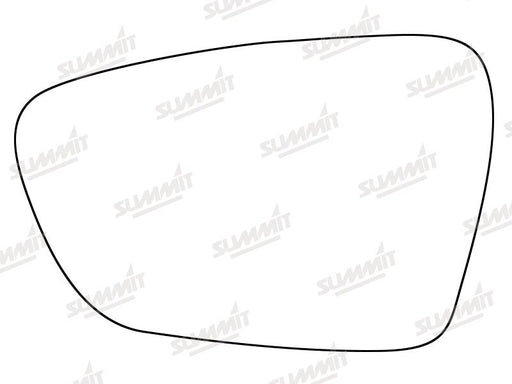 Summit Stick-On Standard Mirror Glass fits Kia Ceed 12-16 on LHS - Summit Shop