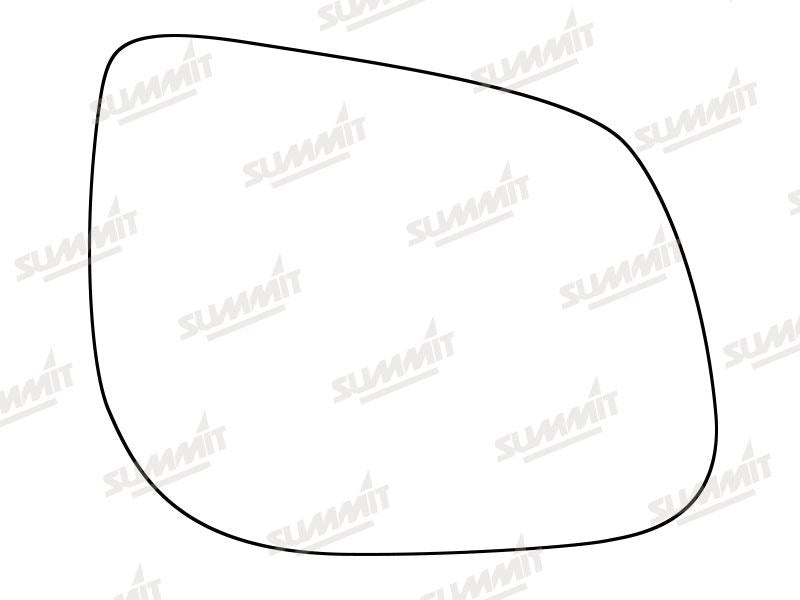 Summit Heated Base Plate With Standard Mirror Glass fits Kia Picanto 12 on RHS - Summit Shop