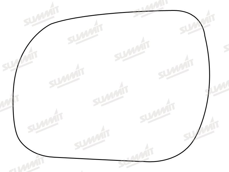 Summit Stick-On Standard Mirror Glass fits Toyota Rav 4 06 on LHS - Summit Shop