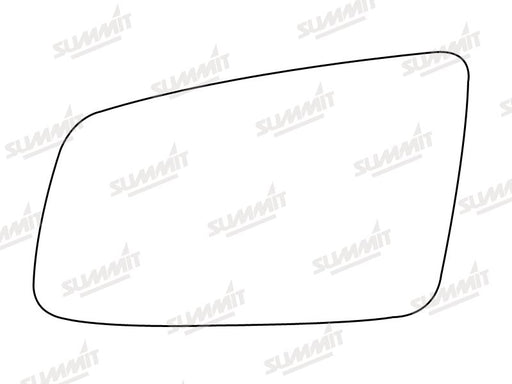 Summit Heated Base Plate With Blind Spot Mirror Glass fits BMW 5 Series / 6 Series 03 on LHS - Summit Shop