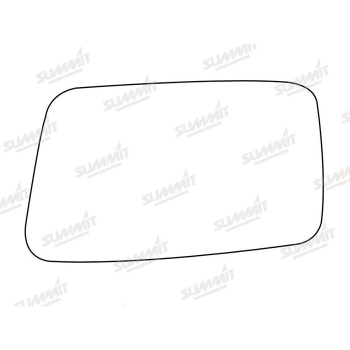 Summit Stick-On Standard Mirror Glass fits Citroen AX LHS - Summit Shop