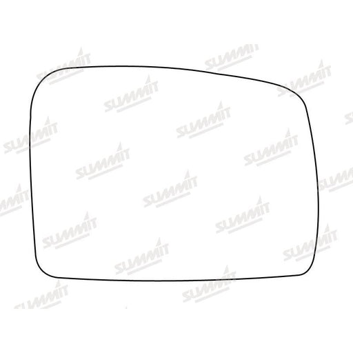 Summit Stick-On Standard Mirror Glass fits Land Rover Range Rover 08 on RHS - Summit Shop