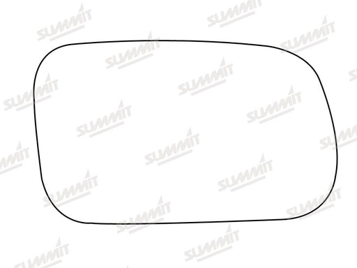 Summit Stick-On Standard Mirror Glass fits Kia Mentor I II RHS - Summit Shop