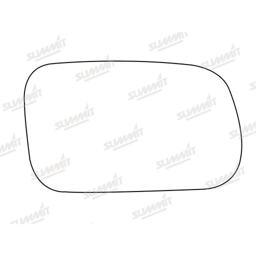 Summit Stick-On Standard Mirror Glass fits Kia Mentor I II RHS - Summit Shop