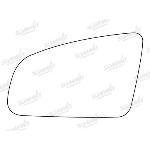 Summit Stick-On Standard Mirror Glass fits Audi A4 01 on LHS - Summit Shop