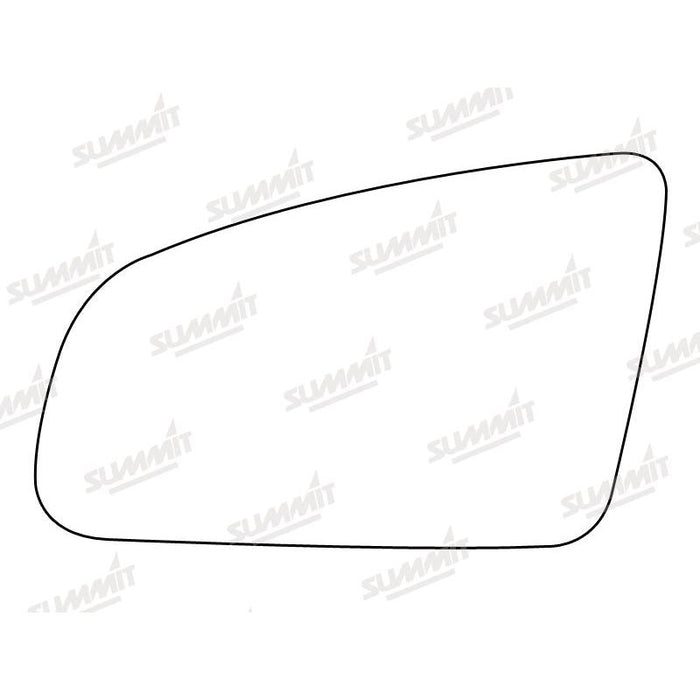 Summit Stick-On Standard Mirror Glass fits Audi A4 01 on LHS - Summit Shop