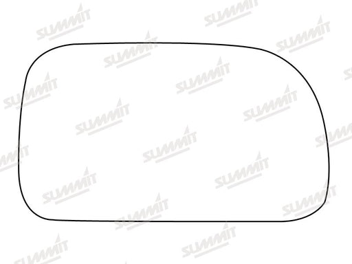 Summit Stick-On Standard Mirror Glass fits Mitsubishi Space Wagon RHS - Summit Shop
