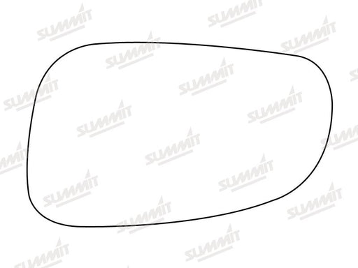 Summit Stick-On Standard Mirror Glass fits Volvo S60 V70 00 on LHS - Summit Shop