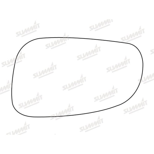 Summit Stick-On Standard Mirror Glass fits Volvo S60 V70 00 on LHS - Summit Shop