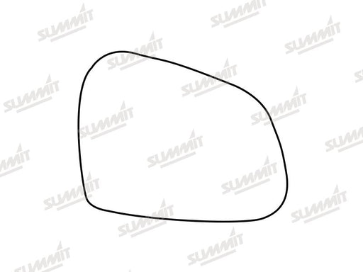 Summit Base Plate With Standard Mirror Glass fits Hyundai i10 13 on RHS - Summit Shop