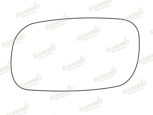 Summit Stick-On Standard Mirror Glass fits Vauxhall Astra LHS - Summit Shop