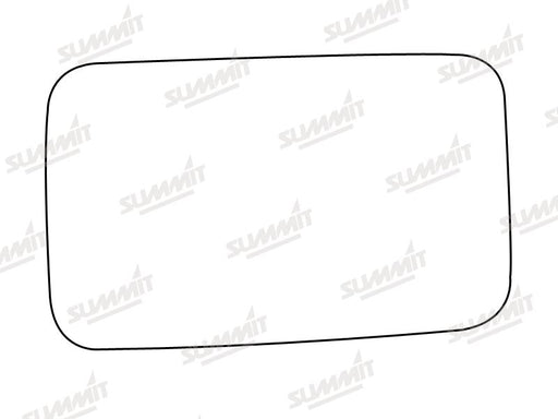 Summit Stick-On Standard Mirror Glass fits Fiat Regata LHS RHS - Summit Shop