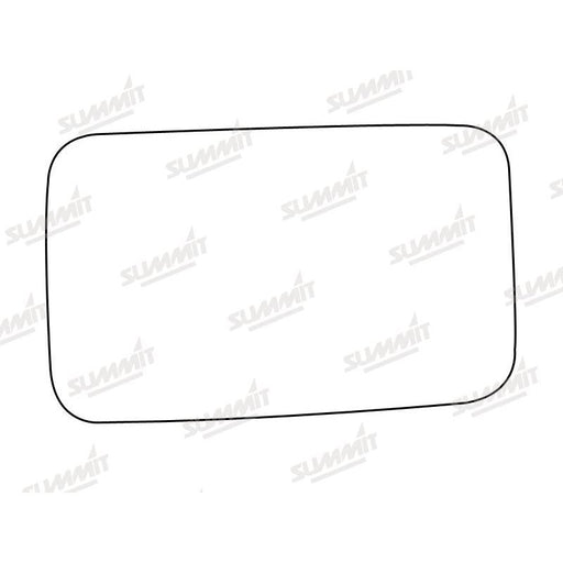 Summit Stick-On Standard Mirror Glass fits Fiat Regata LHS RHS - Summit Shop