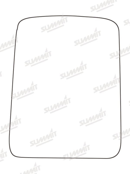 Summit Stick-On Commercial Mirror Glass fits Vauxhall Movano Renault Trafic RHS LHS - Summit Shop