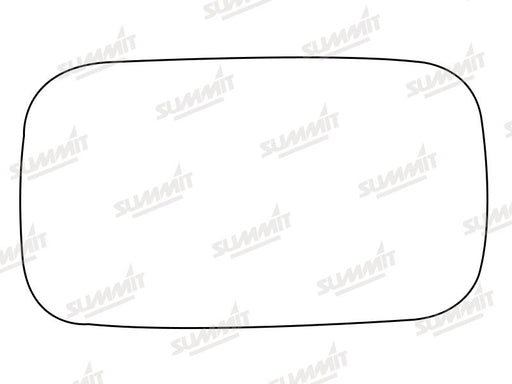Summit Stick-On Standard Mirror Glass fits Volvo V50 04 to 12 RHS - Summit Shop