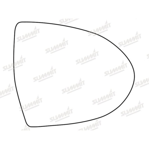 Summit Stick-On Standard Mirror Glass fits Kia Sportage 10 on RHS - Summit Shop
