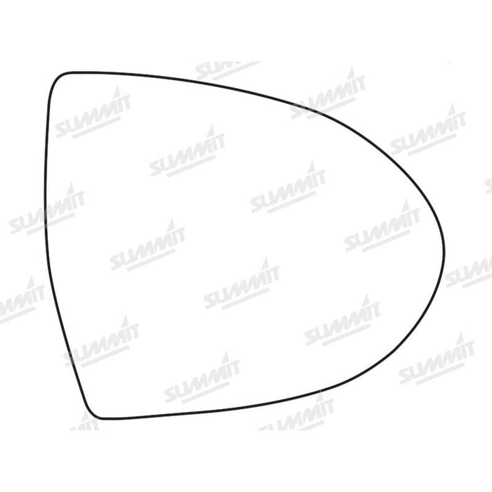 Summit Stick-On Standard Mirror Glass fits Kia Sportage 10 on RHS - Summit Shop