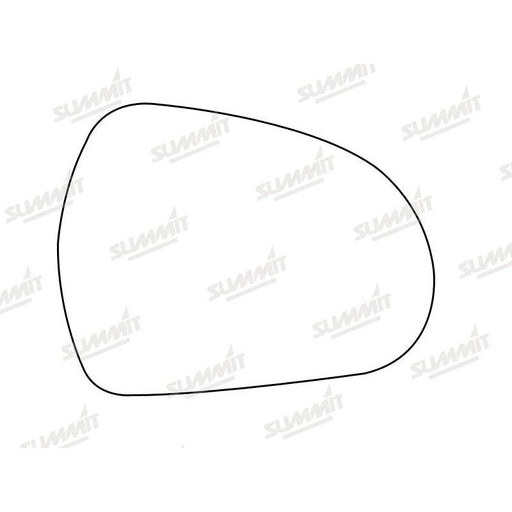 Summit Stick-On Standard Mirror Glass fits Peugeot 207 308 06 on RHS - Summit Shop