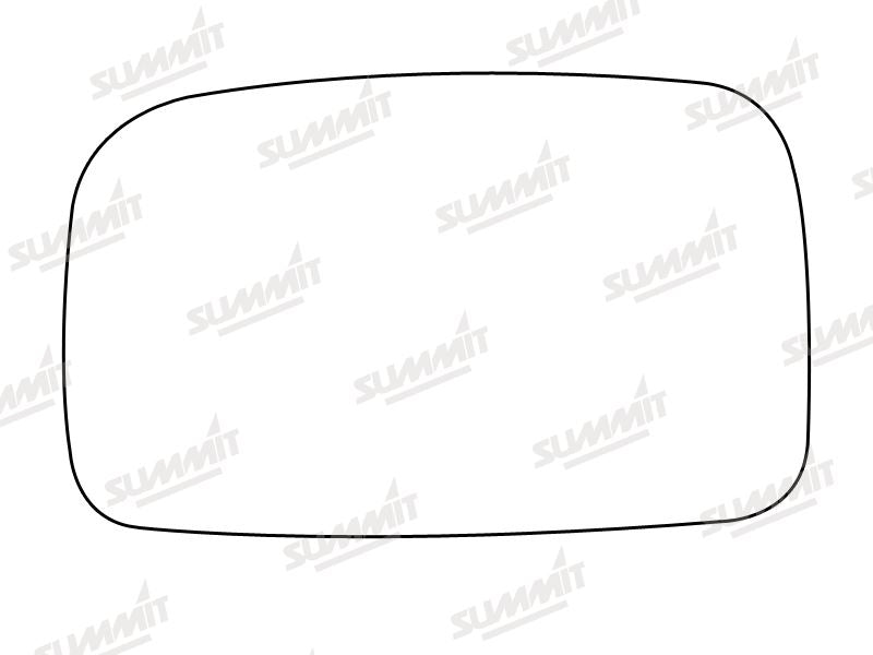 Summit Heated Base Plate With Standard Mirror Glass fits VW Polo LHS - Summit Shop