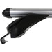 Summit SUP-957C Premium Integrated Railing Bar for Cars with Running Rails, Aluminium, Set of 2 - Summit Shop
