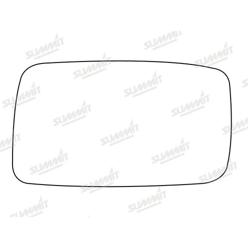 Summit Stick-On Standard Mirror Glass fits VW Golf Mk3 Seat Cordoba LHS - Summit Shop