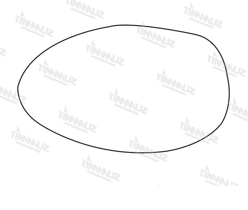 Summit Stick-On Aspheric Mirror Glass fits Alfa 147 RHS - Summit Shop