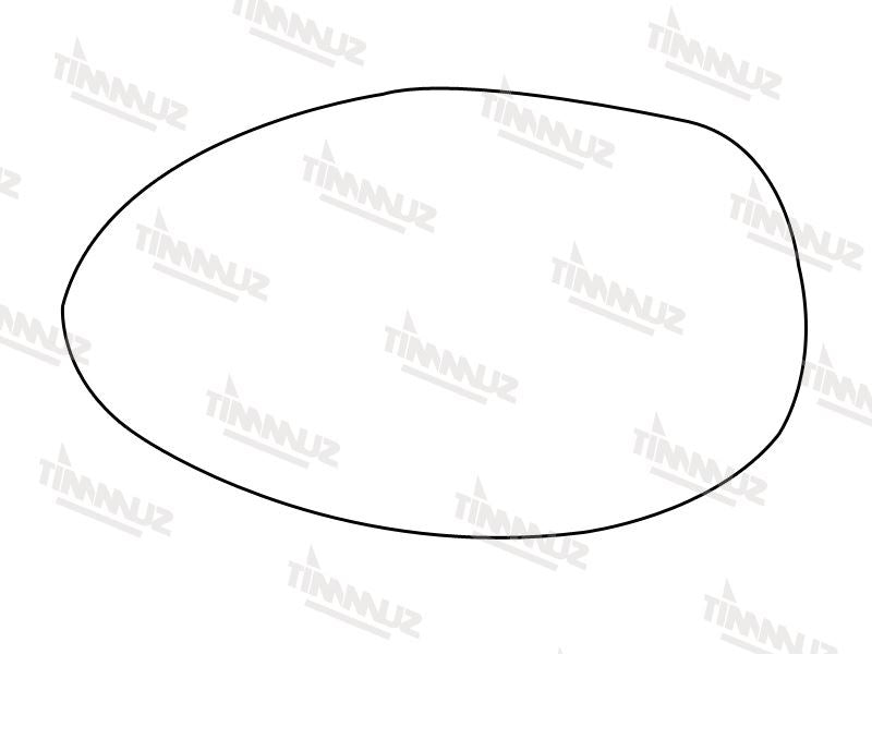 Summit Stick-On Aspheric Mirror Glass fits Alfa 147 RHS - Summit Shop