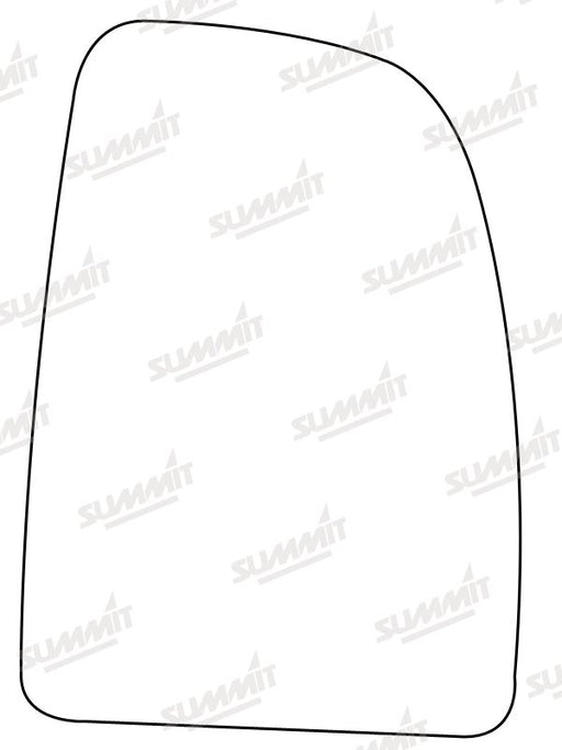 Summit Stick-On Commercial Mirror Glass fits Citroen Jumper, Fiat Ducato, Peugeot Boxer RHS - Summit Shop