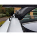 SUP-857A Premium Integrated Railing Bar for Cars with Running Rails, Black Steel, Set of 2 - Summit Shop