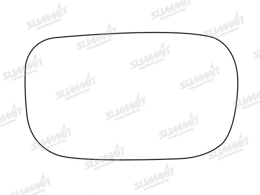 Summit Stick-On Aspheric Mirror Glass fits Toyota Celica 99 to 06 RHS - Summit Shop