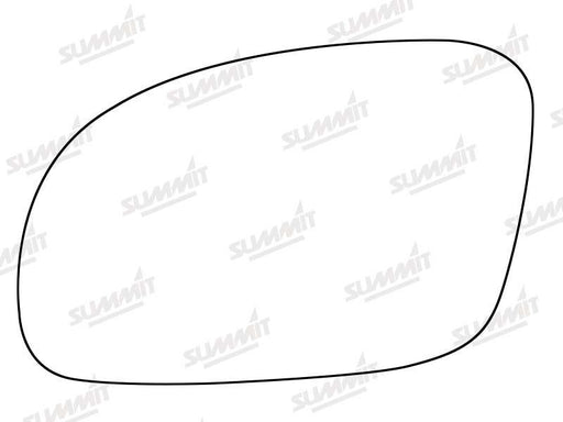 Summit Stick-On Standard Mirror Glass fits VW Beetle 00 on LHS - Summit Shop