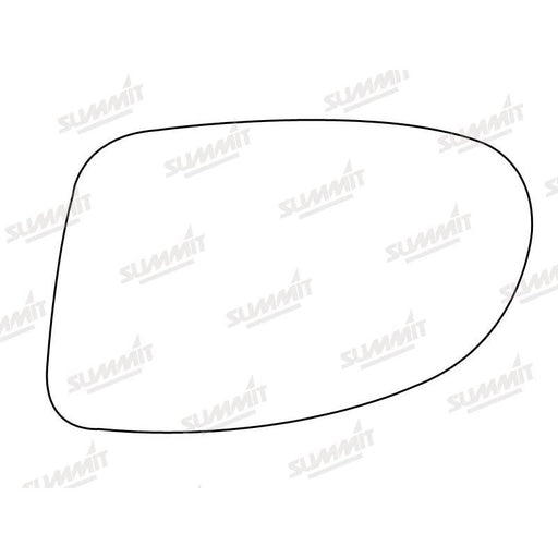 Summit Stick-On Standard Mirror Glass fits Vauxhall Omega LHS - Summit Shop