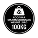 Roof Tent Bars Aluminium Roof Bars fits Daewoo Matiz MK1 1998-2005 Hatchback 5-dr with Raised Rails - Summit Shop