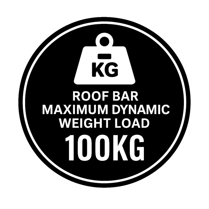 Summit Premium Roof Tent Compatible Aluminium Multi-Fit Roof Bar System SURT-019 1.15m Std Foot - Summit Shop