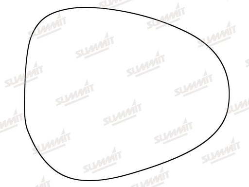 Summit Stick-On Standard Mirror Glass fits Lancia Ypsilon 10 on RHS - Summit Shop