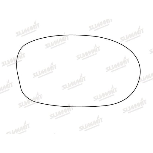 Summit Stick-On Standard Mirror Glass fits Fiat Seicento RHS - Summit Shop