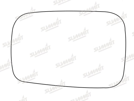 Summit Stick-On Standard Mirror Glass fits Hyundai Pony RHS - Summit Shop