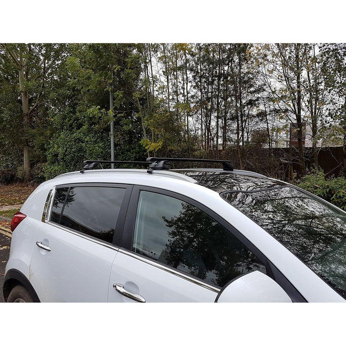 Insulated Running Rails SUP-857A Premium Integrated Railing Bar for Cars with Running Rails, B ...