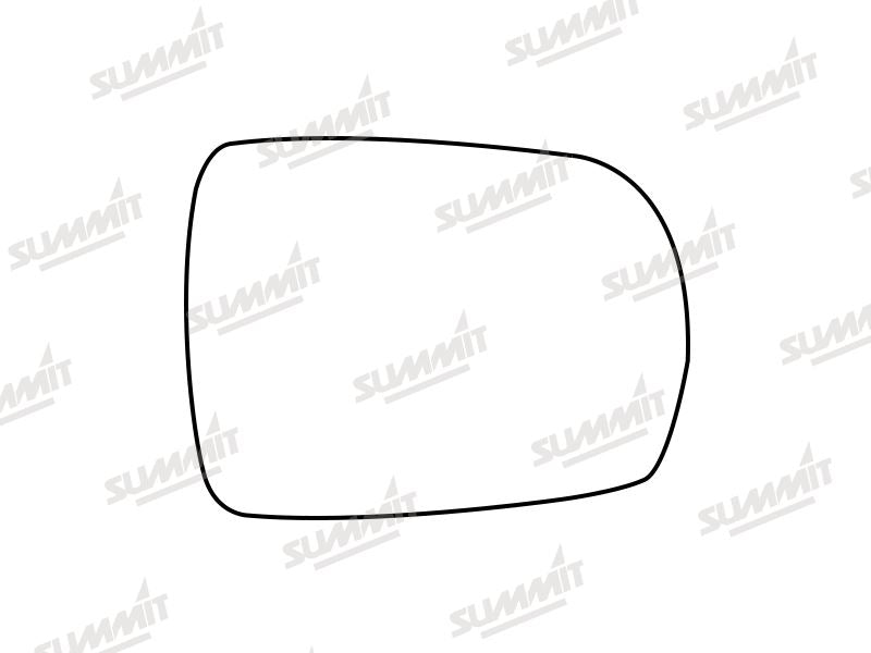 Summit Stick-On Standard Mirror Glass fits Ford Edge 14 to 17 RHS - Summit Shop