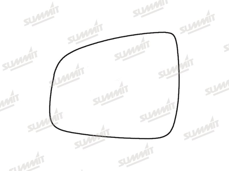 Summit Heated Base Plate With Standard Mirror Glass fits Dacia Duster 14 on LHS - Summit Shop
