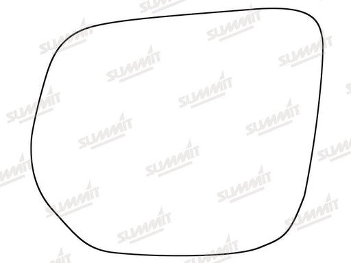 Summit Stick-On Standard Mirror Glass fits Isuzu D-Max 12 on LHS - Summit Shop
