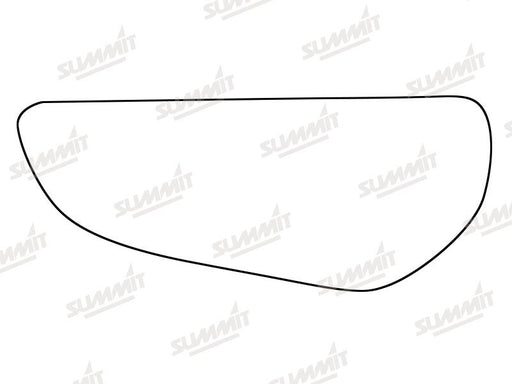 Summit Stick-On Commercial Lower Blind-Spot Mirror Glass fits Ford Connect LHS - Summit Shop